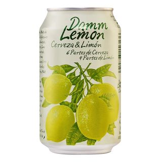 Estrella Damm Lemon Cerveza Lata 33cl