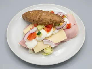 Bocadillo de York y Queso