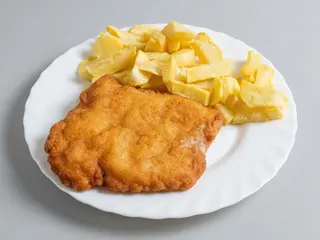 Milanesa De Pollo Rellena