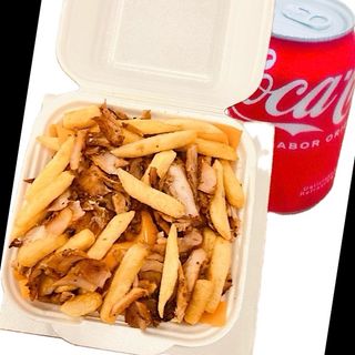 El 2 en 1 Patatas Fritas y Kebab