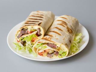 Durum O Pita Kebab De Ternera