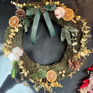 Corona Navidad 40-45cm