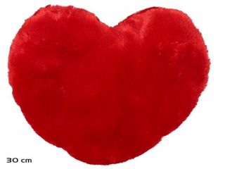 Cojín corazón rojo san Valentín 30cm