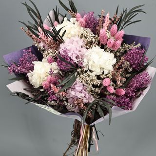 Ramo preservado lavanda-regalo duradero