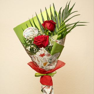 Ramo 2 Rosas Rojas