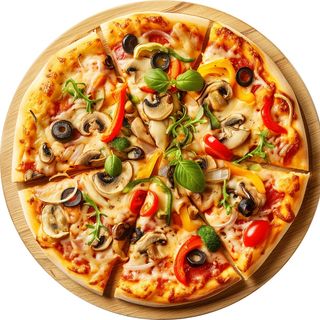Vegetarian Pizza Largo 33cm