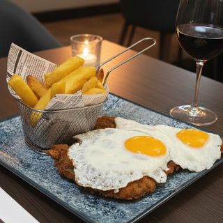 Milanesa De Ternera A Caballo