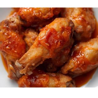 Alitas de Pollo al chili dulce