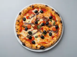 Pizza Napoli (30 cm. a 33 cm. aprox.)
