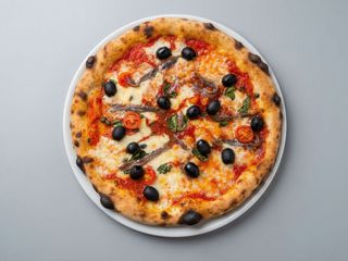 Pizza Napoli (30 cm. a 33 cm. aprox.)