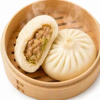 MAMÁ BAO cerdo con col chino( 1 unidad)