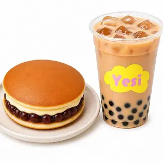 DORAYAKI + AZUCAR MORENO CON TAPIOKA