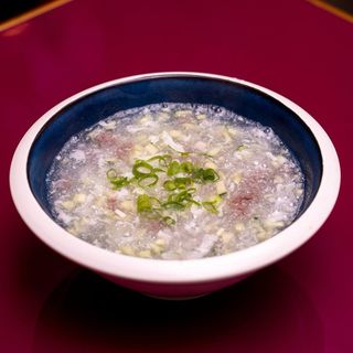 Sopa de Pepino y Huevo Centenario - 黄瓜皮蛋汤