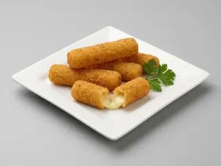 21. Ración De Dedos De Mozzarella (6 Uds.)