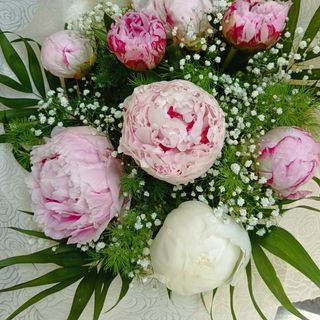 Ramo de peonías