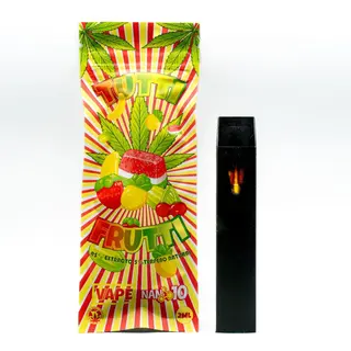 Vaper 96% "Alta potencia" NANO 10  - Tutti Frutti 2ML
