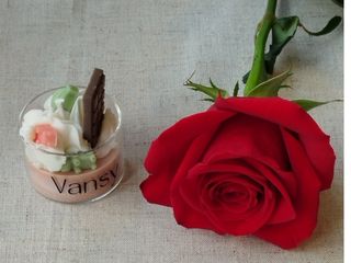 Rosa + Vela postre