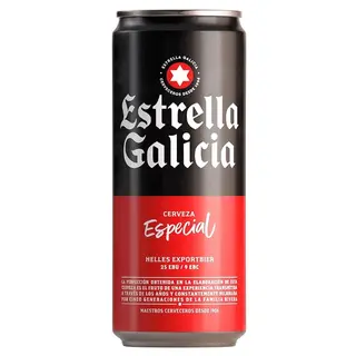 Cerveza Estrella Galicia Lata 33cl.