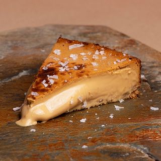 Dulce de leche con escamas de sal Maldón ( 1 Pers)