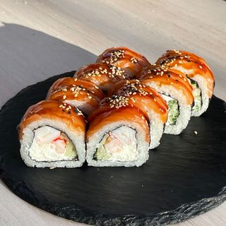 Sushi Rollo Premium Noir Sake. 8 Unidades.