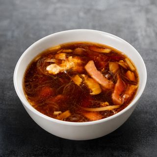 Sopa de Champiñones con Pollo