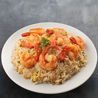 Arroz Frito con Gambas