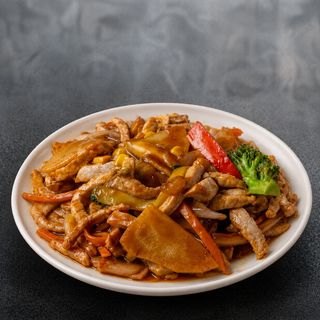 Cerdo con Verduras