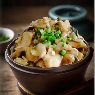 Pollo con Champiñones