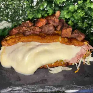 Patacon mixto especial amarillo