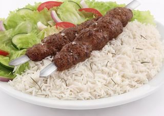 Arroz Con Sekh Kebab Ternera