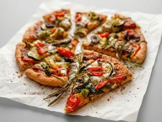 Pizza vegetal