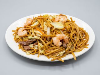 22A Tallarines Con Tres Delicias