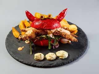 Hamburguesa Smash Crab