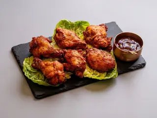 Alita De Pollo BBQ Casera