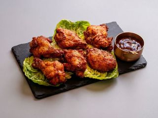 Alita De Pollo BBQ Casera