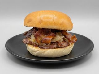 SINGLE BACON&ONION WAGYU BURGER