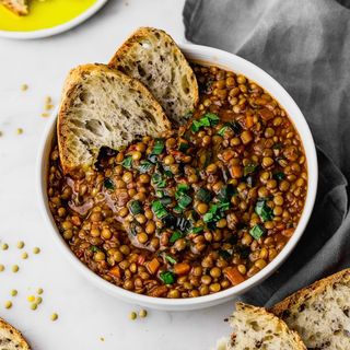 Estofado de lentejas (V) (GF)