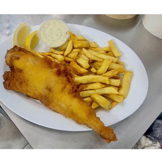 Large Cod Supper