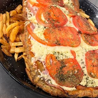 Cachopo a la napolitana de 4 quesos