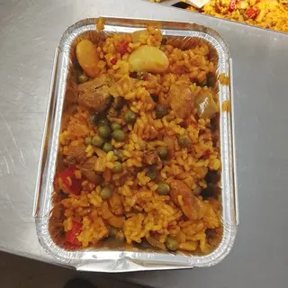 Ración de Paella de verduras y magra