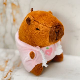 Capybara Pink Hoodie – Ternura con estilo mini