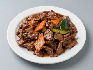 56. Ternera con salsa ostra