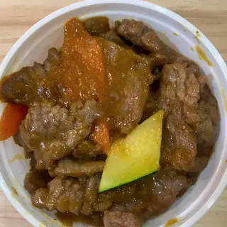 60. Ternera curry