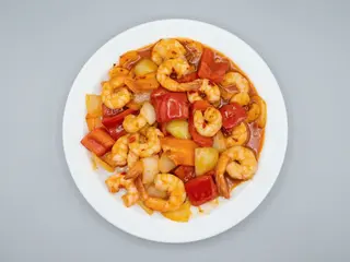 63. Gambas picantes