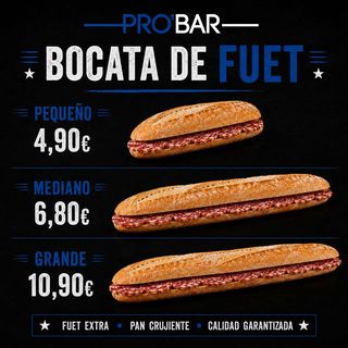 Bocata de fuet