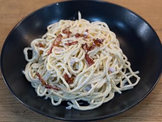 Espaguetis carbonara