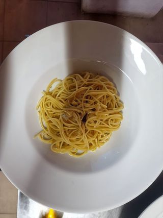 Espagueti Aglio