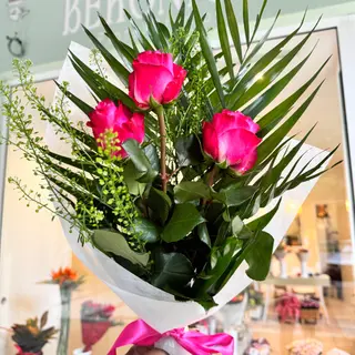 Ramo de 3 Rosas Rosa