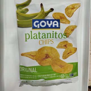 Platanitos originales Goya. Pqte 75 Gr