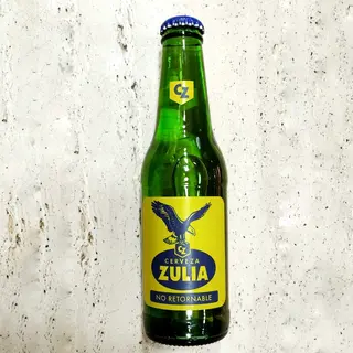Cerveza Zulia tipo pilsen. 300 ml